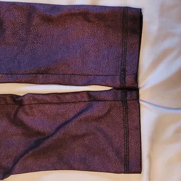 Allesandro Dell'Acqua eggplant pants/leggings - Picture 2 of 9